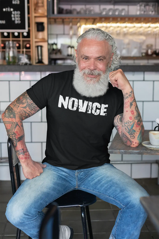 novice ,Men's Short Sleeve Round Neck T-shirt 00004
