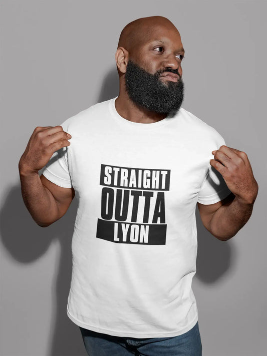 Straight Outta Lyon, Homme manches courtes Col rond 00027