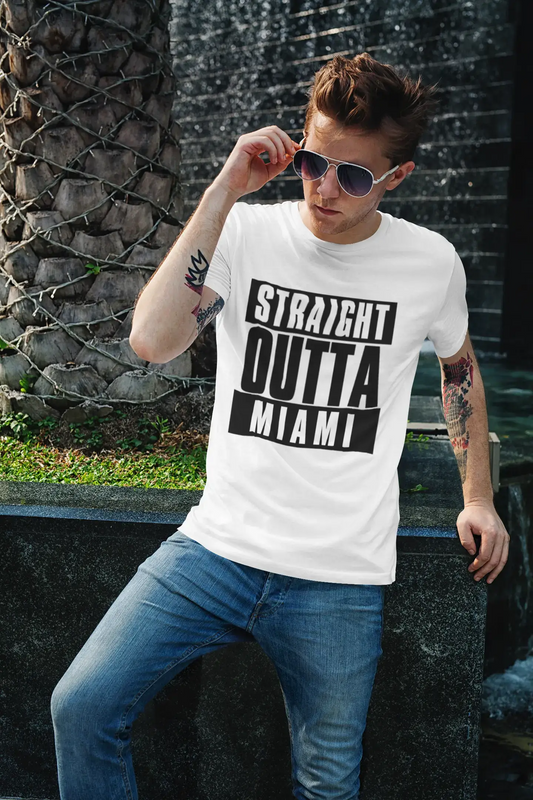 Straight Outta Miami, Homme manches courtes Col rond 00027