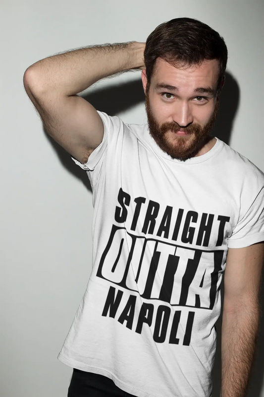 Straight Outta Napoli, Homme manches courtes Col rond 00027