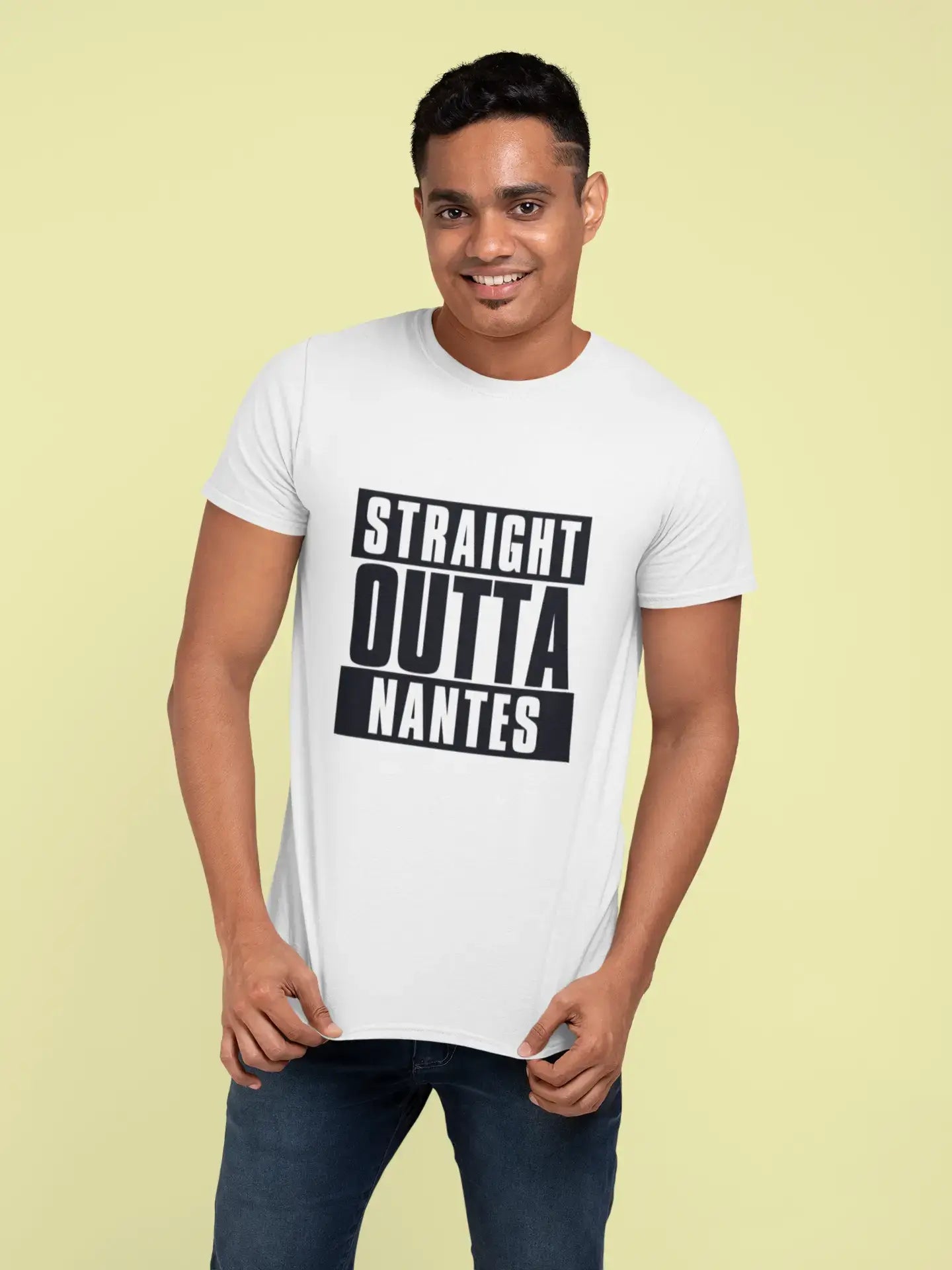 Straight Outta Nantes, Homme manches courtes Col rond 00027