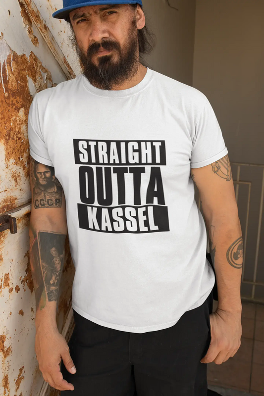 Straight Outta Kassel, Homme manches courtes Col rond 00027