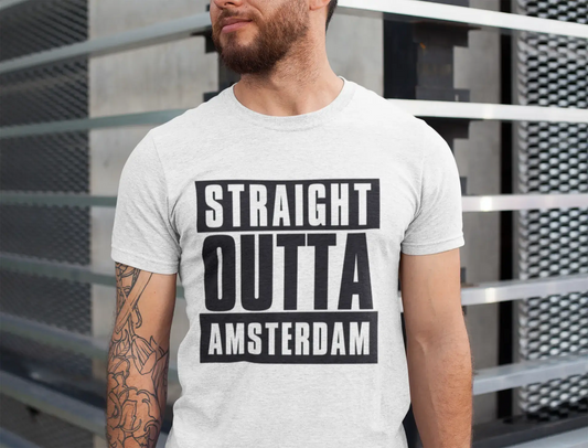 Straight Outta Amsterdam, Homme manches courtes Col rond 00027