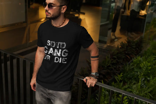 SOTO Family Gang Tshirt, Men's Tshirt, Black Tshirt, Gift T-shirt Round Neck 00033