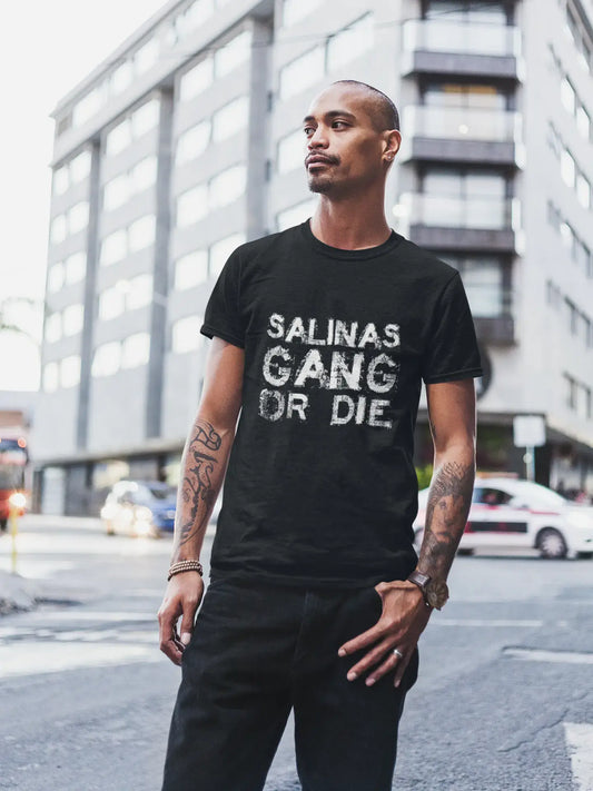 T-shirt SALINAS Family Gang, T-shirt homme, T-shirt noir, T-shirt cadeau 00033