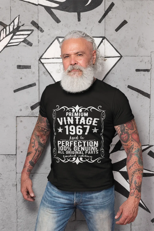 Homme Tee Vintage T Shirt Premium Vintage Year 1967