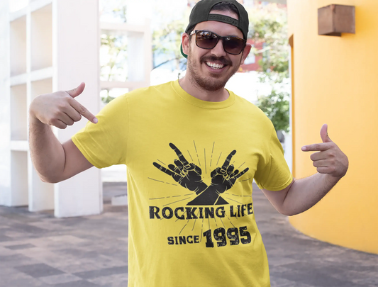 Rocking Life Since 1995 Men's T-shirt Lemon Birthday Gift 00422