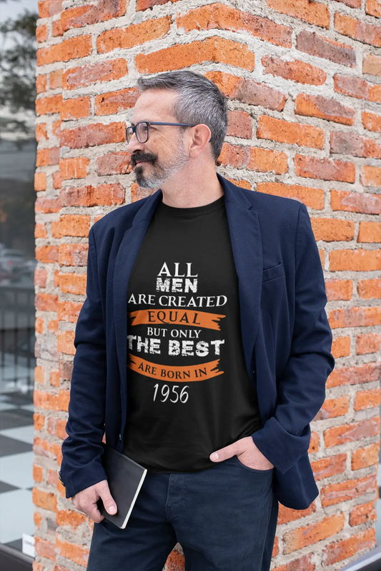 Homme Tee Vintage T Shirt 1956, Only The Best are Born in 1956