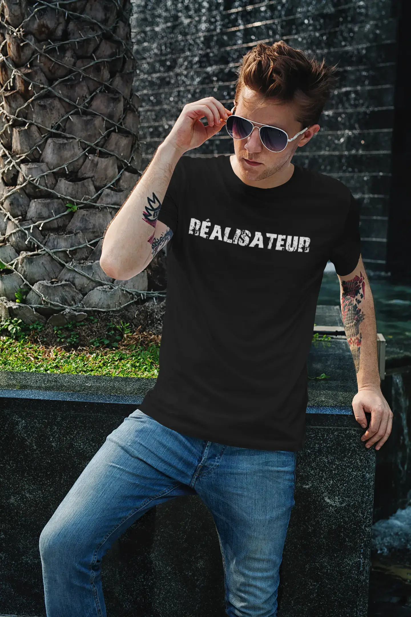 Homme Tee Vintage T Shirt r├ęalisateur