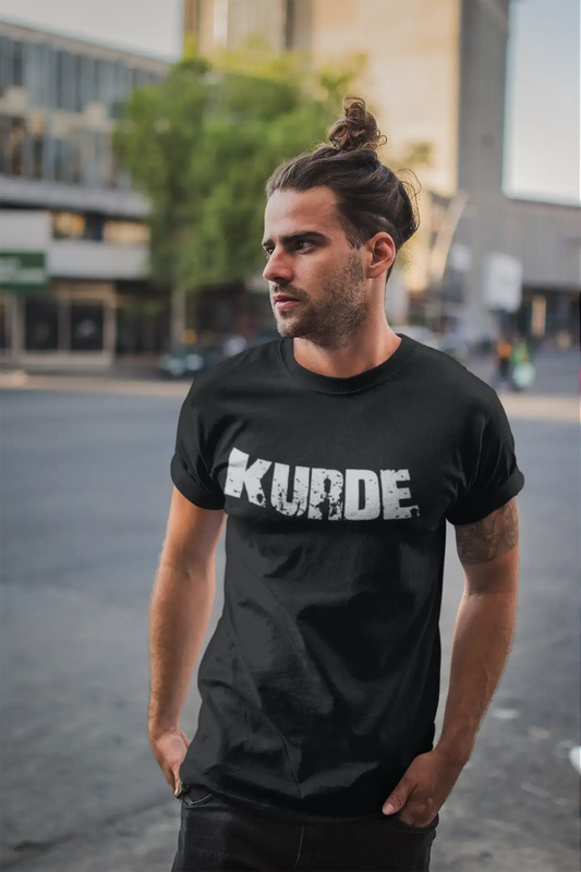 kurde Men's T shirt Black Birthday Gift 00549