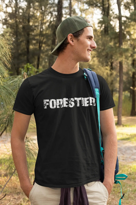 forest Men's T shirt <span>Noir</span> <span>Anniversaire</span> <span>Cadeau</span> 00549