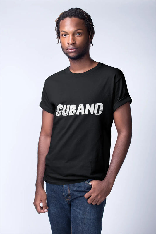 cubano Men's T shirt Black Birthday Gift 00550