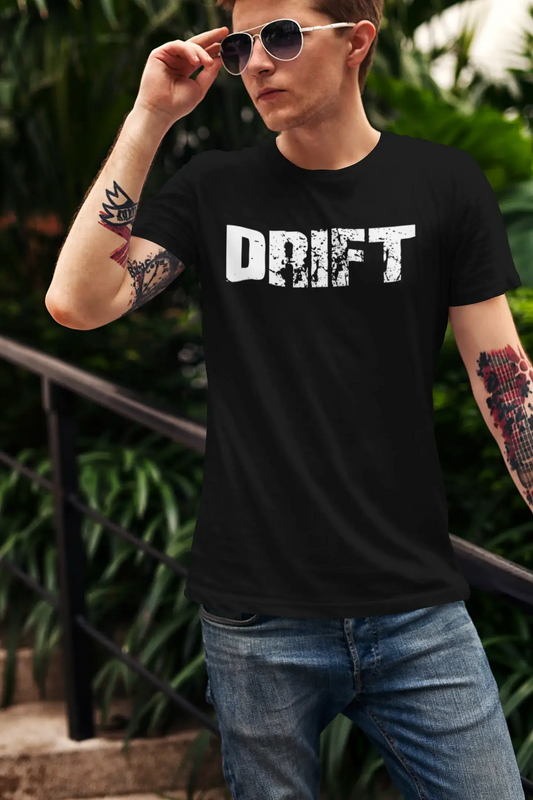 drift Men's Retro T shirt Black Birthday Gift 00553