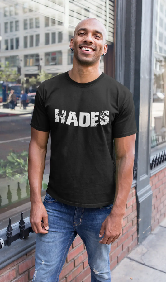 hades Men's Retro T shirt <span>Noir</span> <span>Anniversaire</span> <span>Cadeau</span> 00553