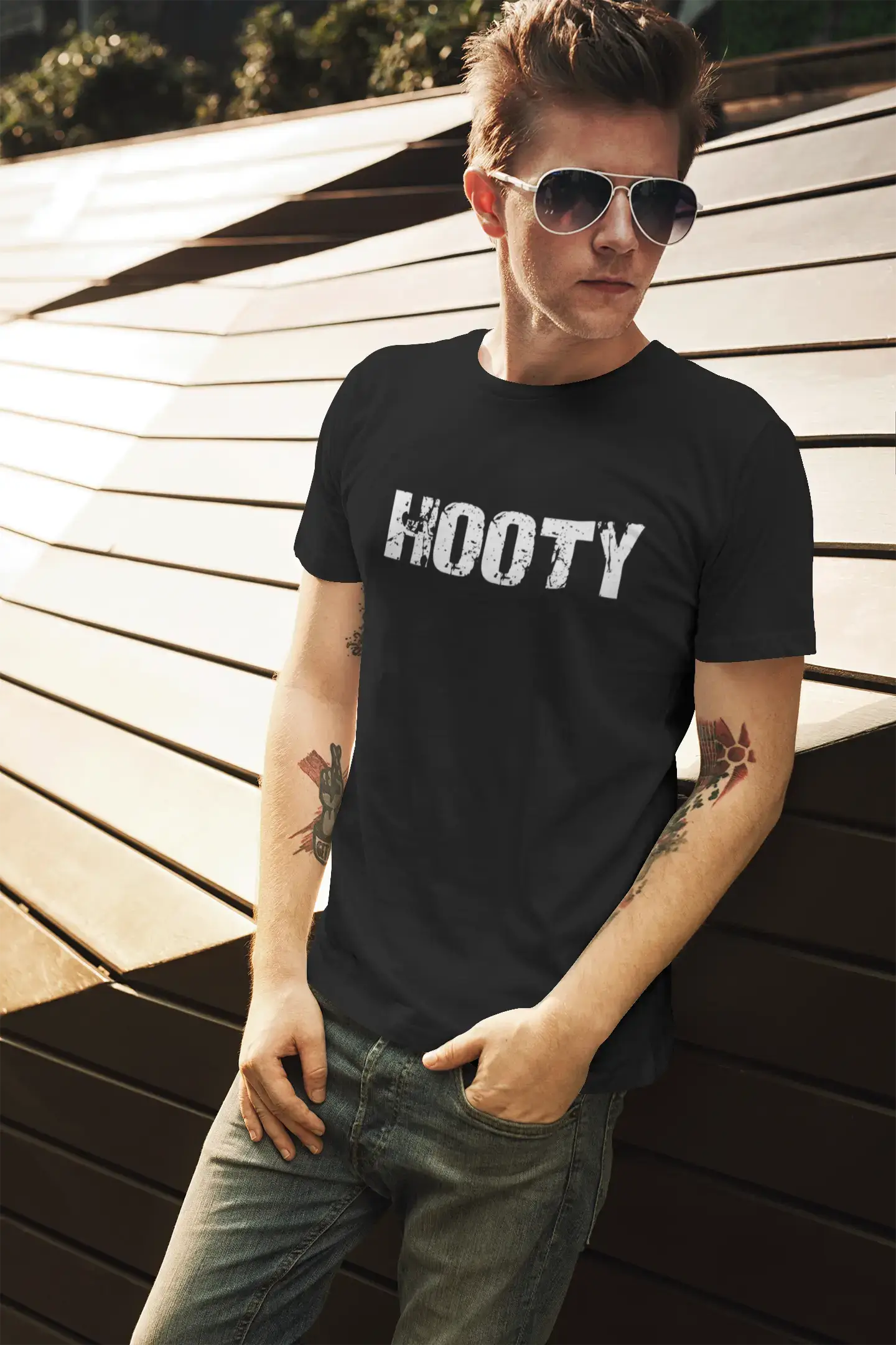 hooty Men's Retro T shirt <span>Noir</span> <span>Anniversaire</span> <span>Cadeau</span> 00553