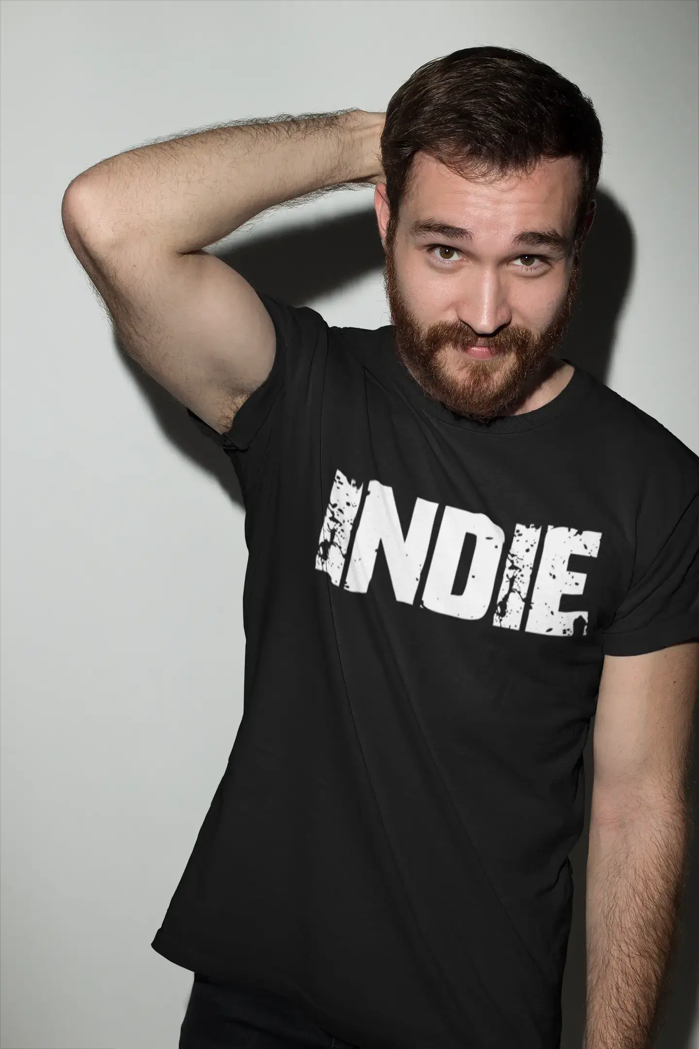 indie Men's Retro T shirt Black Birthday Gift 00553