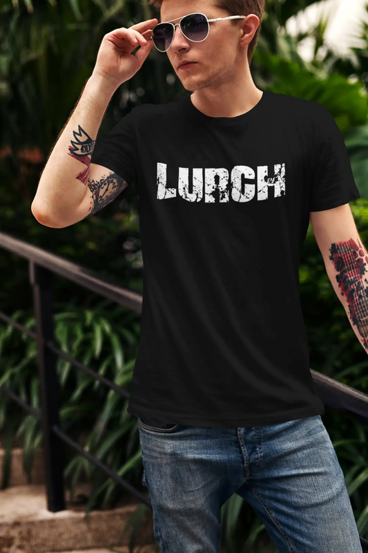 lurch Men's Retro T shirt Black Birthday Gift 00553