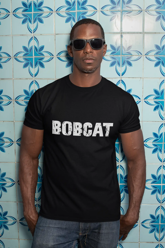 Homme Tee Vintage T Shirt Bobcat