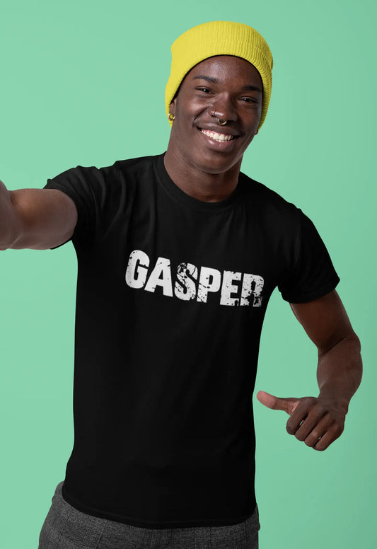 gasper Men's Vintage T shirt Black Birthday Gift 00554