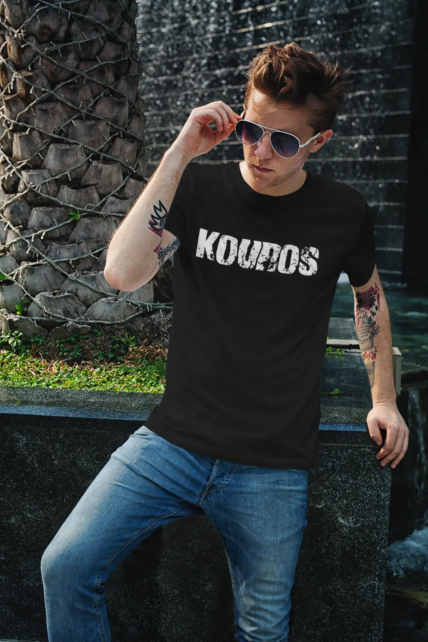 Homme Tee Vintage T Shirt kouros