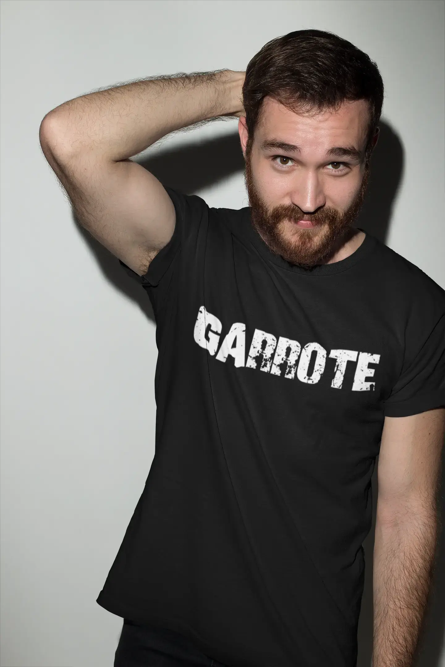 garrote Men's Vintage T shirt Black Birthday Gift 00555