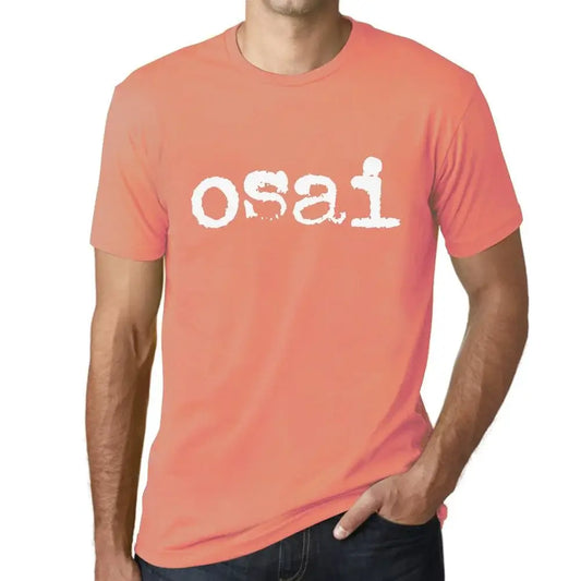 Men's Graphic T-Shirt Osai Eco-Friendly Limited Edition Short Sleeve Tee-Shirt Vintage Birthday Gift Novelty