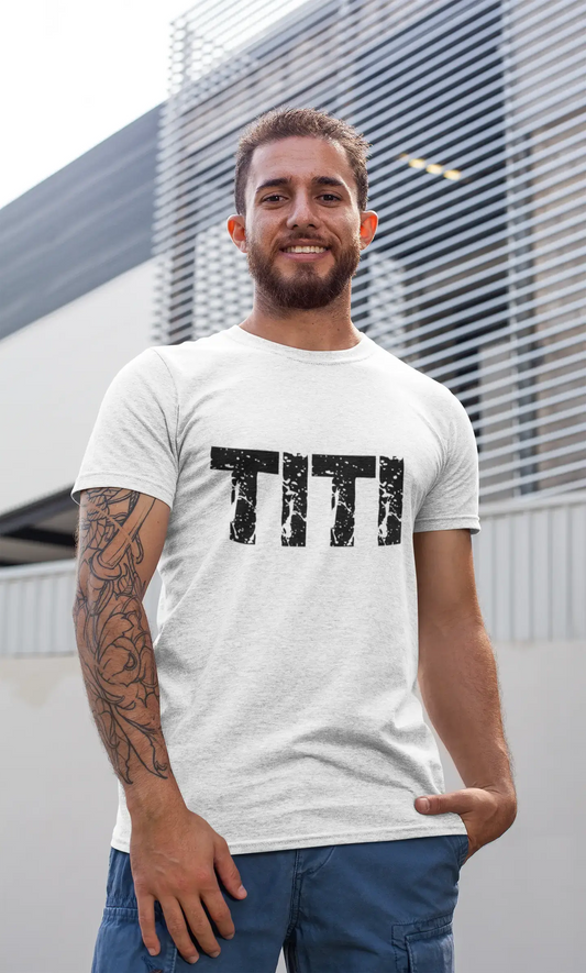 Homme T Shirt Graphique Imprimé Vintage Tee Titi
