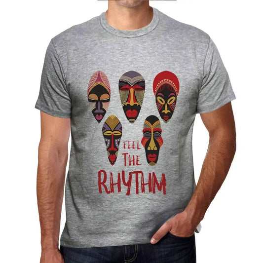 Men's Graphic T-Shirt Native Feel The Rhythm Eco-Friendly Limited Edition Short Sleeve Tee-Shirt Vintage Birthday Gift Novelty