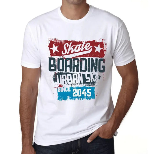 Men's Graphic T-Shirt Urban Skateboard Since 2045