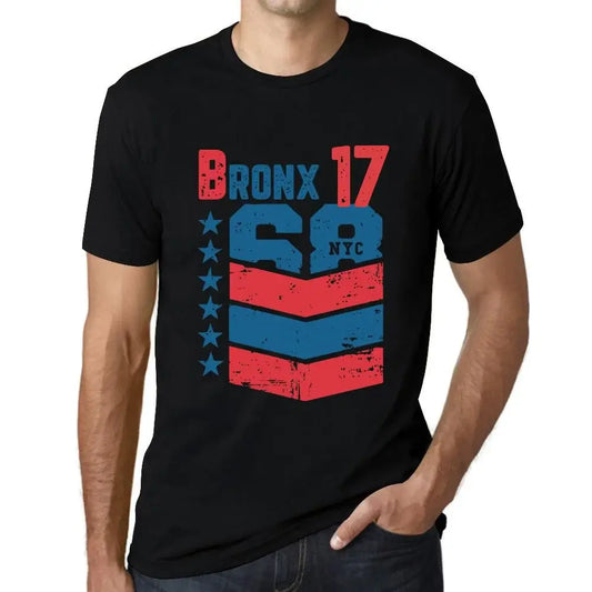 Men's Graphic T-Shirt Bronx 17 17th Birthday Anniversary 17 Year Old Gift 2007 Vintage Eco-Friendly Short Sleeve Novelty Tee