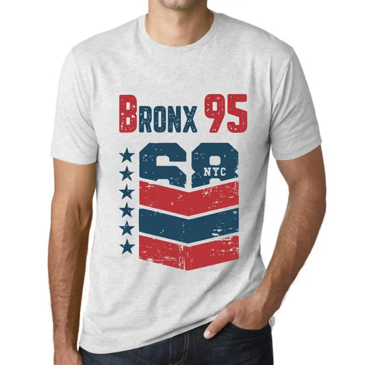 Men's Graphic T-Shirt Bronx 95 95th Birthday Anniversary 95 Year Old Gift 1929 Vintage Eco-Friendly Short Sleeve Novelty Tee