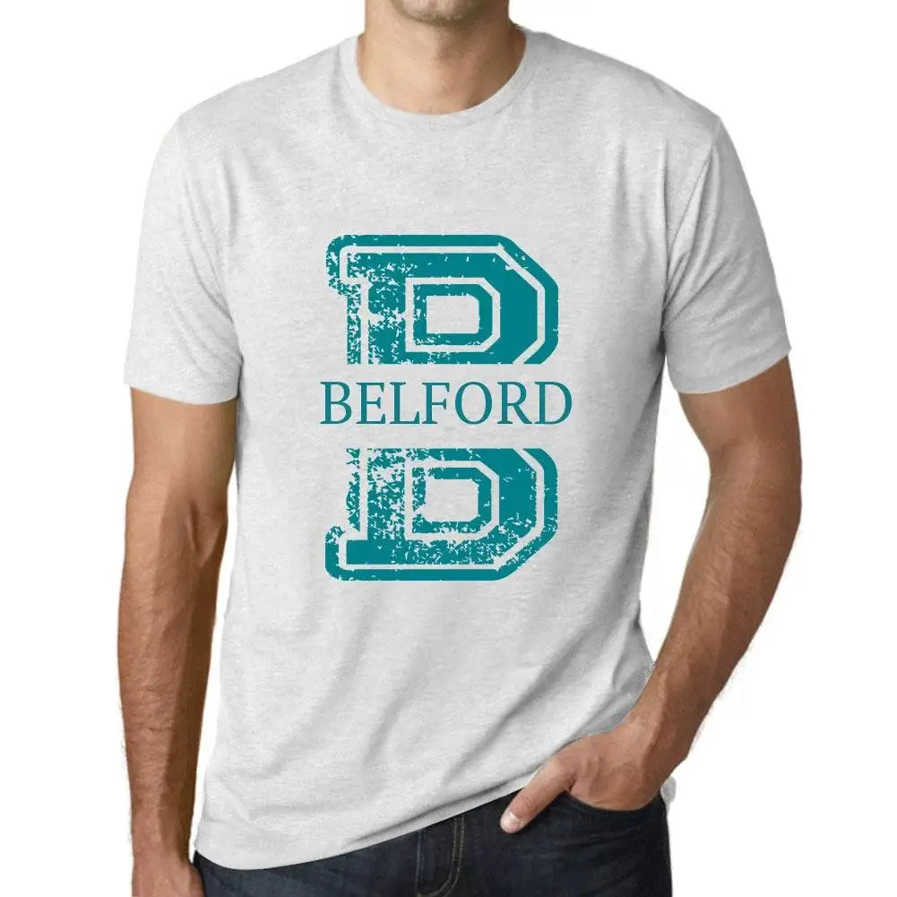 Men's Graphic T-Shirt Belford Eco-Friendly Limited Edition Short Sleeve Tee-Shirt Vintage Birthday Gift Novelty