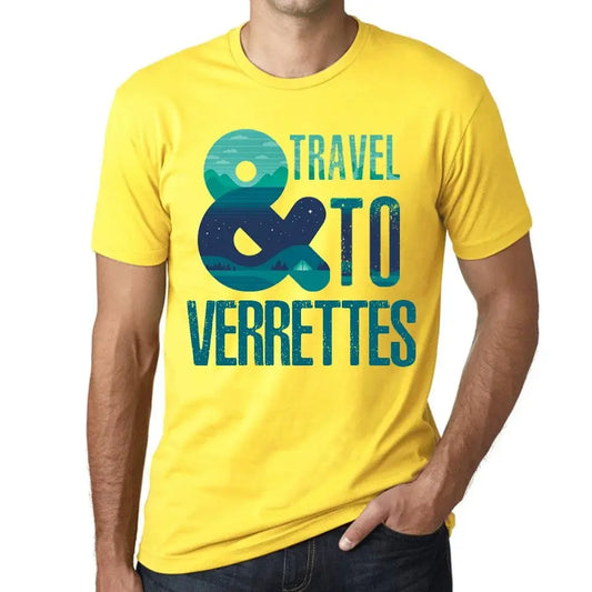 Men's Graphic T-Shirt And Travel To Verrettes Eco-Friendly Limited Edition Short Sleeve Tee-Shirt Vintage Birthday Gift Novelty