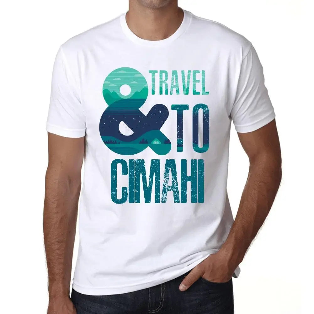 Men's Graphic T-Shirt And Travel To Cimahi Eco-Friendly Limited Edition Short Sleeve Tee-Shirt Vintage Birthday Gift Novelty