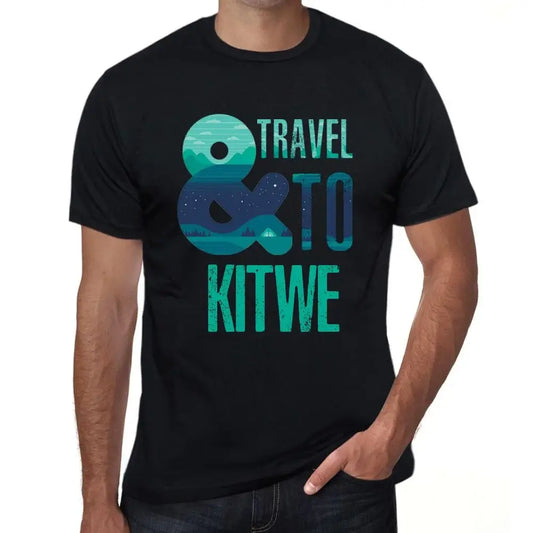 Men's Graphic T-Shirt And Travel To Kitwe Eco-Friendly Limited Edition Short Sleeve Tee-Shirt Vintage Birthday Gift Novelty