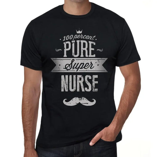 Men's Graphic T-Shirt 100% Pure Super Nurse Eco-Friendly Limited Edition Short Sleeve Tee-Shirt Vintage Birthday Gift Novelty