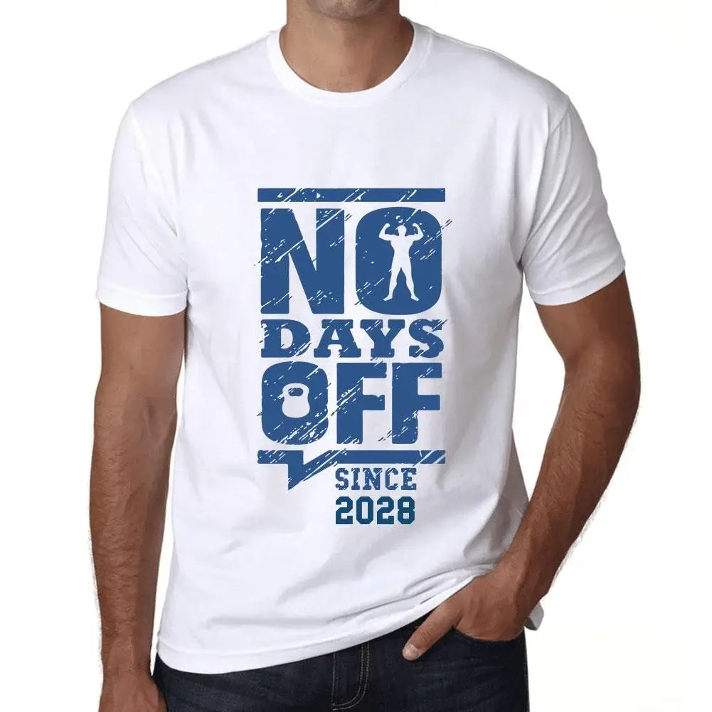 Men's Graphic T-Shirt No Days Off Since 2028