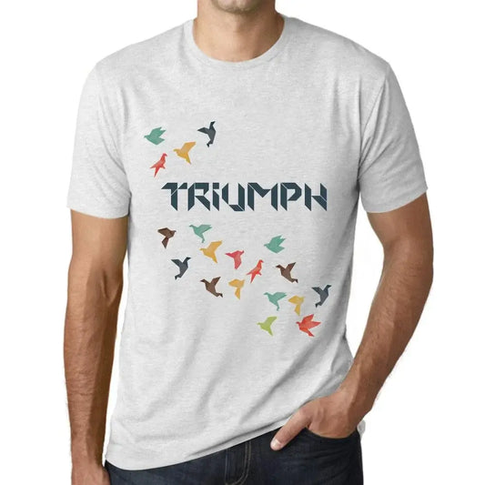 Men's Graphic T-Shirt Origami Triumph Eco-Friendly Limited Edition Short Sleeve Tee-Shirt Vintage Birthday Gift Novelty