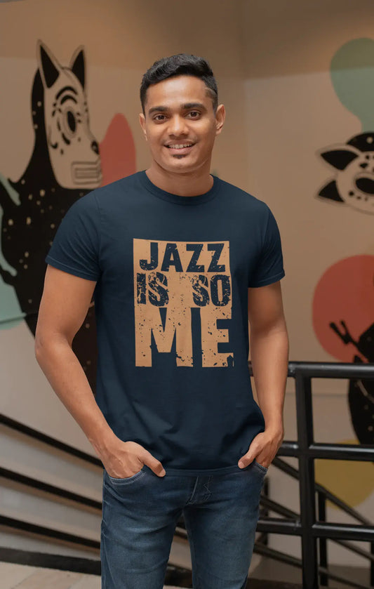 Men's Graphic T-Shirt JAZZ Is So Me Vintage White