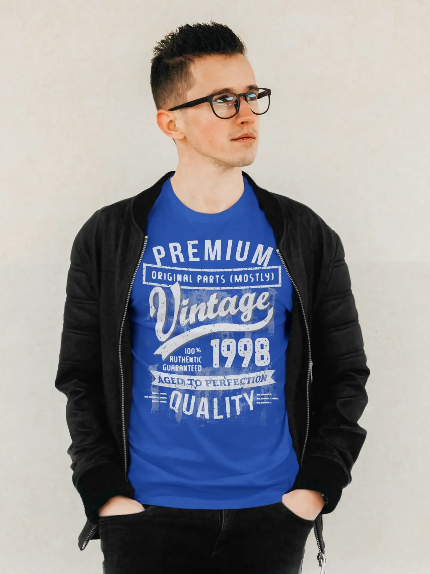 ULTRABASIC - Graphic Men's 1998 Aged to Perfection Birthday Gift T-Shirt