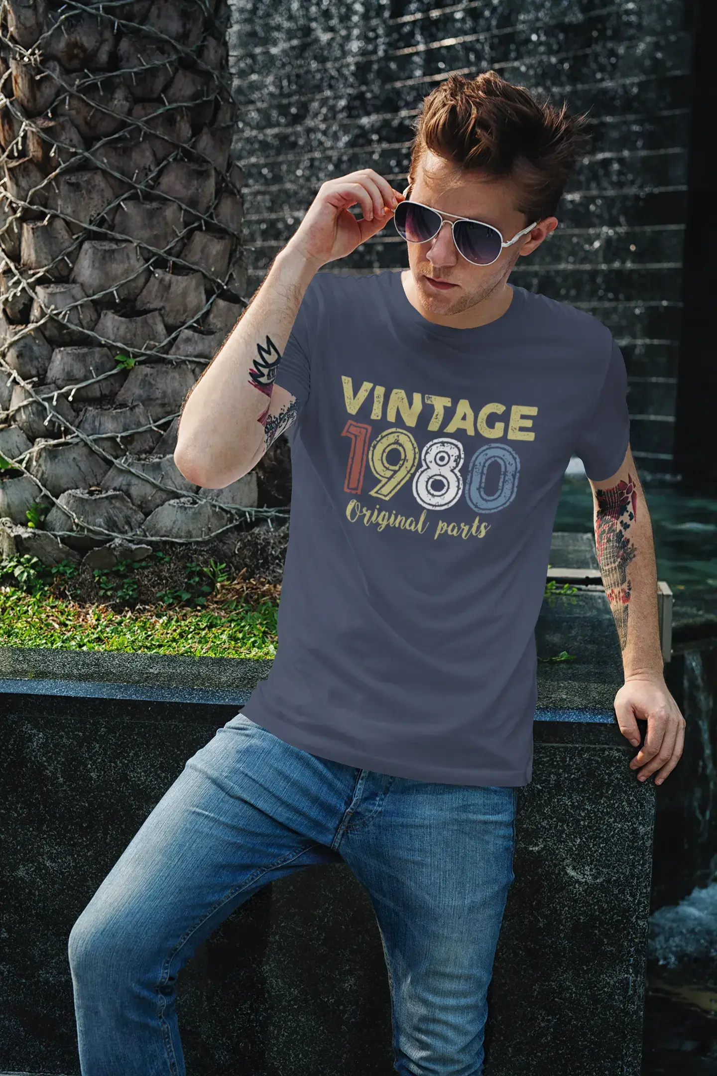 Ultrabasic - Homme Graphique Vintage 1980 T-Shirt