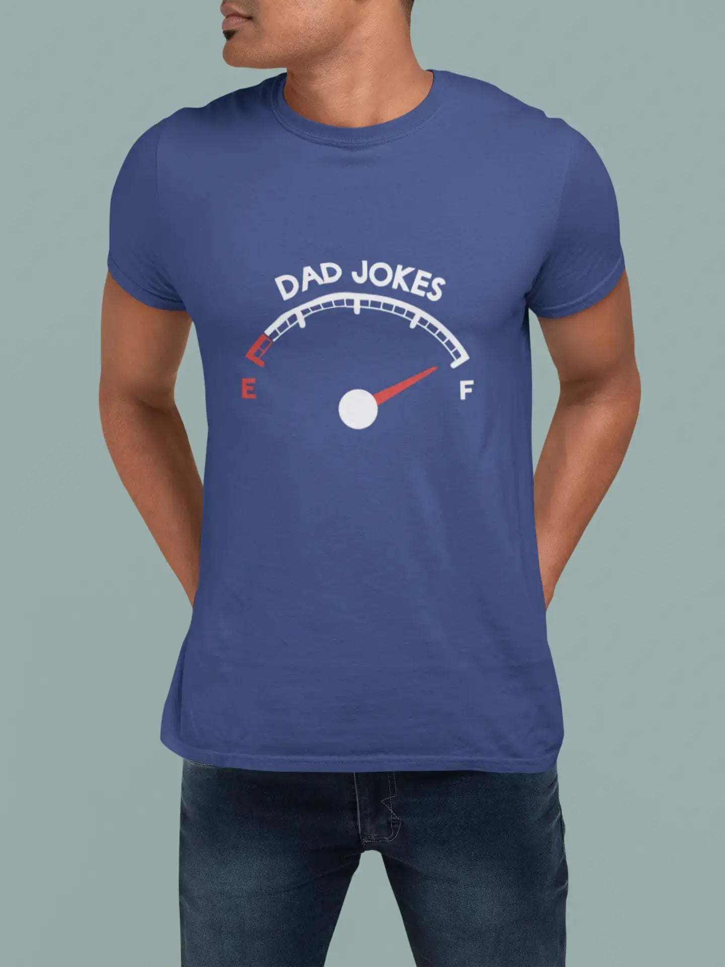 ULTRABASIC - T-shirt <span>débardeur</span> humoristique et décontracté avec imprimé de lettres <span>pour hommes</span> <span>, bleu royal</span>