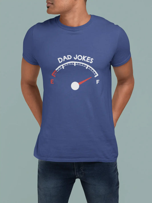ULTRABASIC - Graphic Men's Dad Jokes Tank T-Shirt Funny Casual Letter Print Tee Vintage White