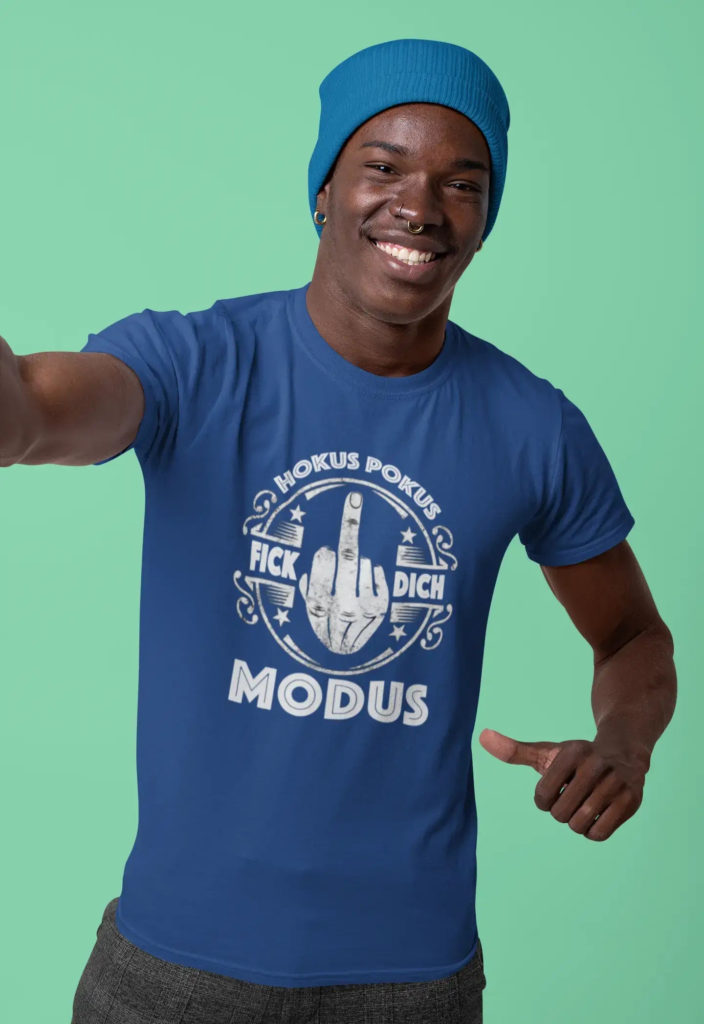 T-shirt <span>graphique</span> <span>homme</span> Hokus Pokus Modus F... Dich Idea <span>Gift</span>