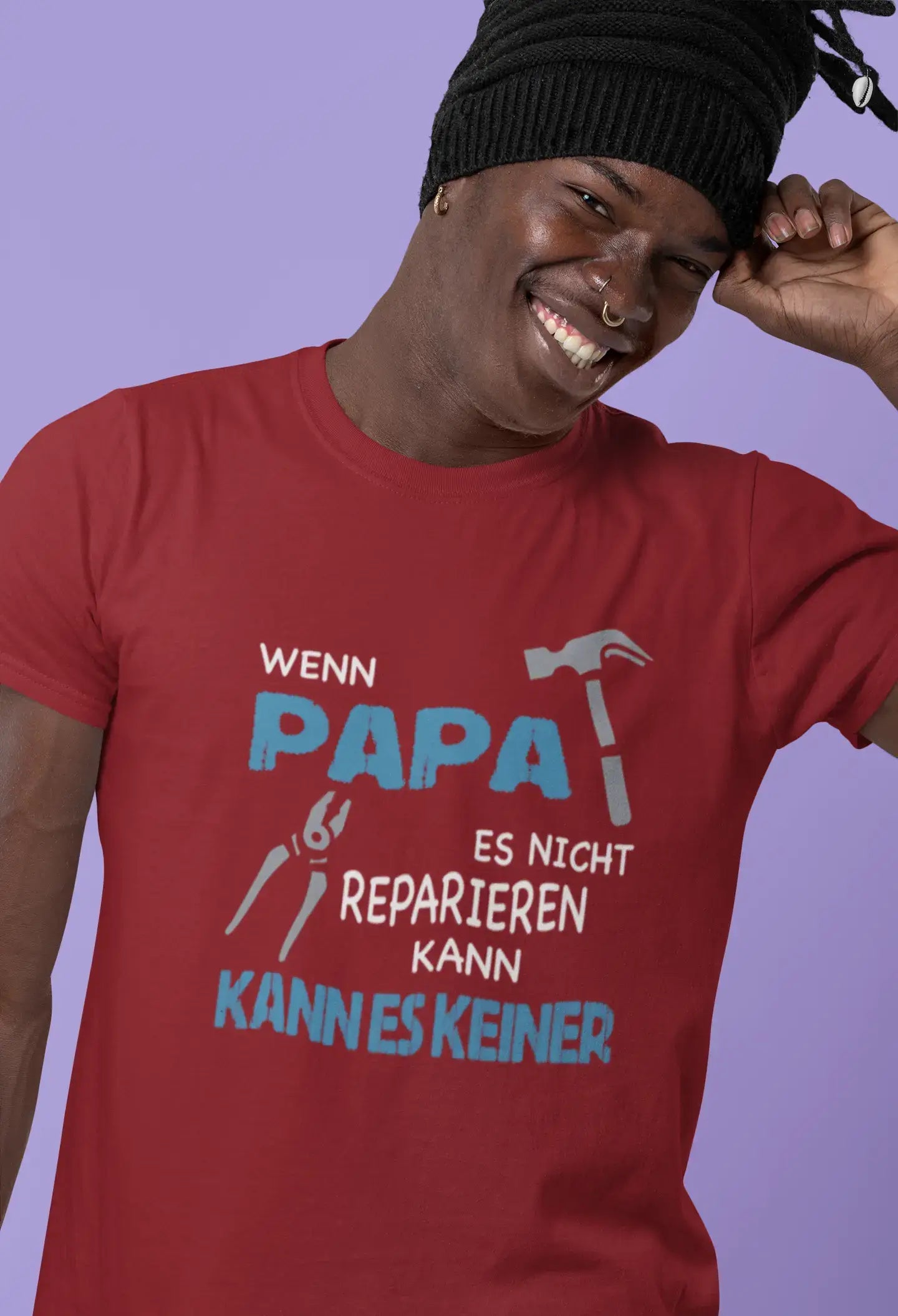 T-shirt <span>graphique</span> <span>homme</span> Wenn Papa es Nicht Reparieren kann Idée <span>cadeau</span>