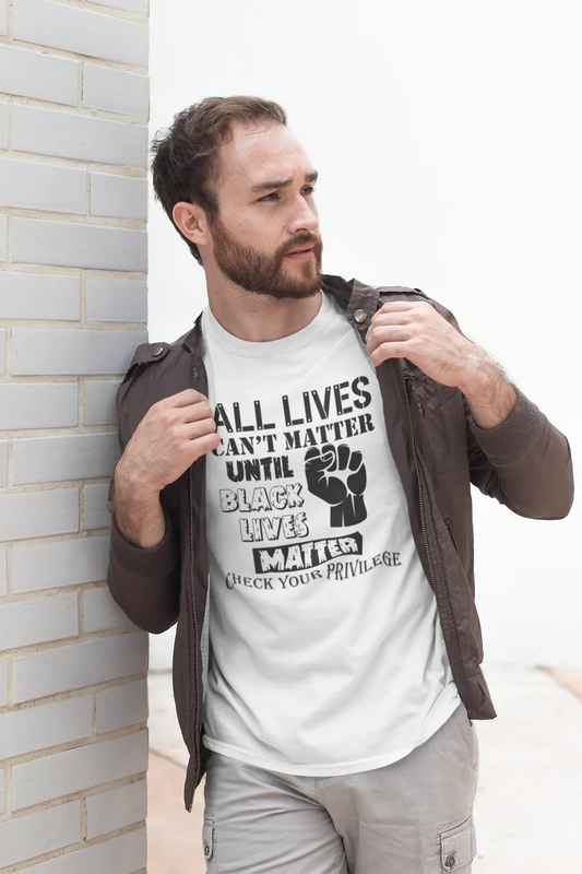 Unisex Adult T-Shirt Black Lives Matter BLM Revolution Movement Tee