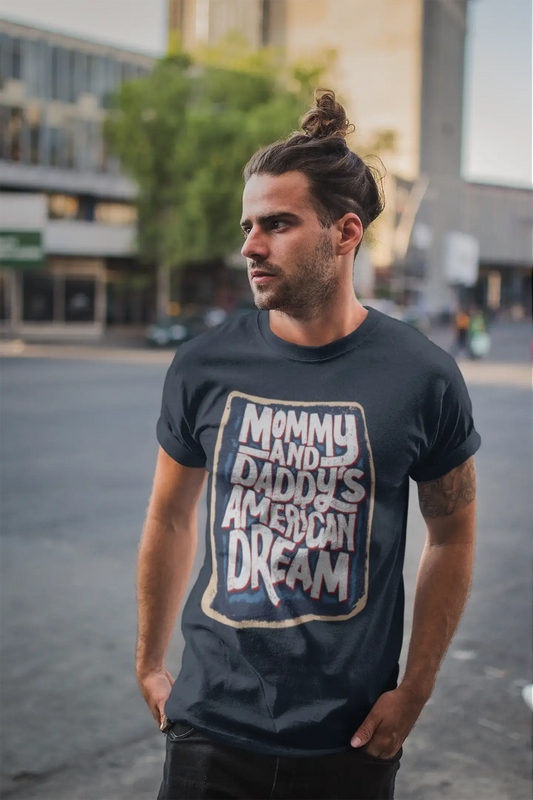 T-Shirt ULTRABASIC pour hommes, maman, papa, rêve américain, famille, Vintage, décontracté, cadeau
