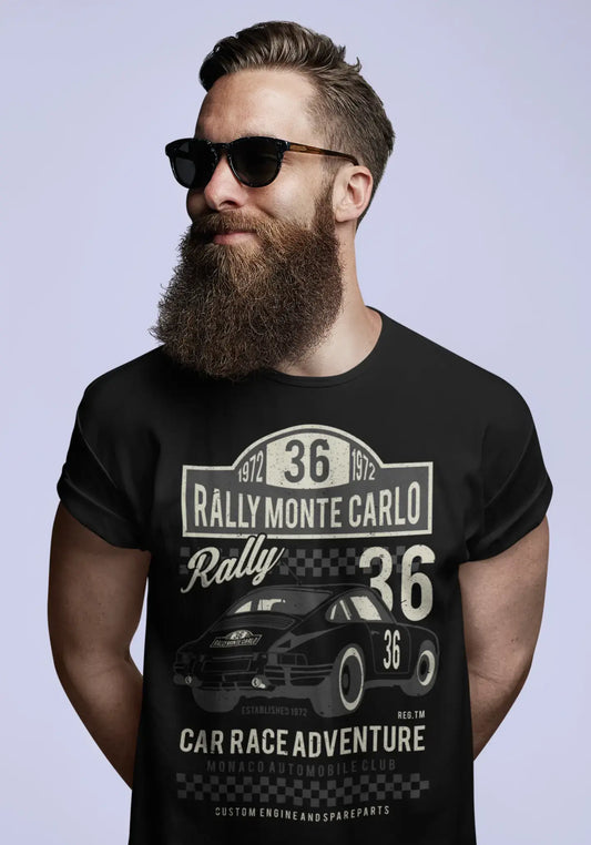 T-Shirt ULTRABASIC Homme Automobile Monte Carlo Rally 1972 - Car Race Adventure
