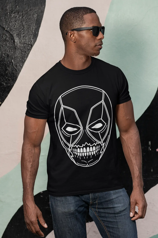 ULTRABASIC T-shirt graphique pour hommes Death Skull - Chemise monstre pour hommes