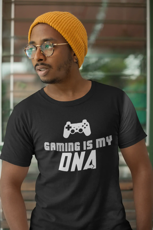 T-shirt graphique ULTRABASIC pour hommes Gaming is My DNA - Chemise drôle pour joueur